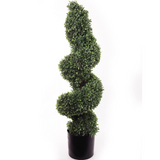36" Boxwood Spiral Topiary Plants ArtificialFlowers   