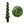 Faux Spiral Boxwood Topiary Tree in Black Pot - 58" - 
    Green