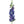 Silk Delphinium Flower Stem - 37" - 
    Dark Blue