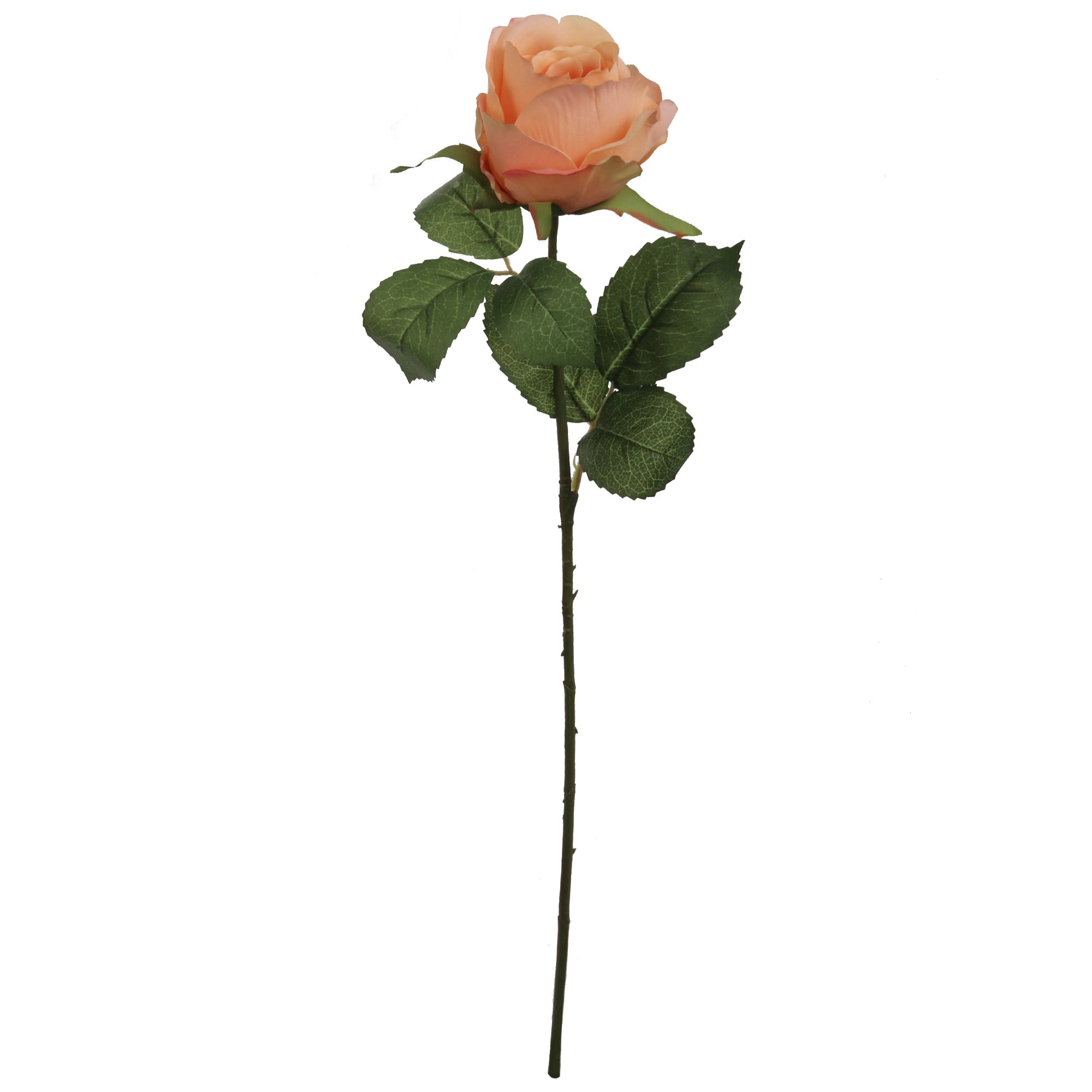 Artificial Apricot Rose Bud-20'' Artificial Flowers ArtificialFlowers   