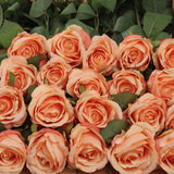 Artificial Apricot Rose Bud-20'' Artificial Flowers ArtificialFlowers   