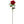 20" Silk Apricot Rose Bud Stem - 
    Red