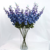 Artificial Dark Blue Delphinium-37" Artificial Flowers ArtificialFlowers   