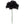 Artificial Silk Carnation Picks with 3.5" Flower Heads & 5" Stems (100 Box Pack) - 
    Black