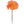 Artificial Silk Carnation Picks with 3.5" Flower Heads & 5" Stems (100 Box Pack) - 
    Orange