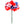 Artificial Silk Carnation Picks with 3.5" Flower Heads & 5" Stems (100 Box Pack) - 
    Tri-Color