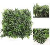 UV-Resistant Green Boxwood Square Panels for Indoor/Outdoor Use (12 Pack) - 12x12