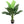 Artificial Fan Palm Bush - 28" - 
    Green
