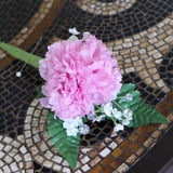 Artificial 7"x 3.5" Light Purple Carnation Pick (50) Carnation Artificial Flower artificialflowersdotcom   