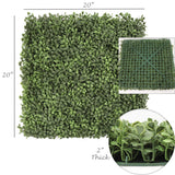 Boxwood Panels for Greenery Backdrop – 20x20" Boxwood Panels artificialflowersdotcom   