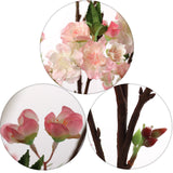 Artificial Pink Cherry Blossom Branch - 48" Artificial Flowers artificialflowersdotcom   