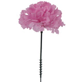 Artificial 7"x 3.5" Light Purple Carnation Pick (50) Carnation Artificial Flower artificialflowersdotcom   