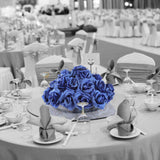 Artificial 8"x 3" Royal Blue Rose Pick (50) Carnation and Rose Pick artificialflowersdotcom   