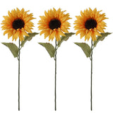 Artificial Yellow Sunflower-28" (3 Pieces)  artificialflowersdotcom   