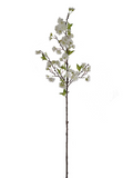 41"Silk Cherry Blossom Spray White 6 Pieces Artificial Flowers ArtificialFlowers   