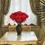3 Premium Artificial Open Roses RED Color 30” Artificial Flowers ArtificialFlowers   